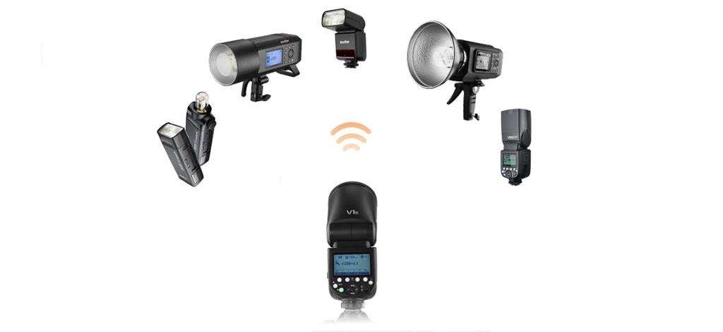 Godox V1 Tepe Flaş Nikon Uyumlu Godox V1 Tepe Flaş Nikon Uyumlu