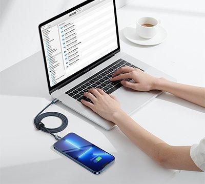 Baseus Crystal Shine 20W 120 cm Type-C to Lightning Şarj Kablosu