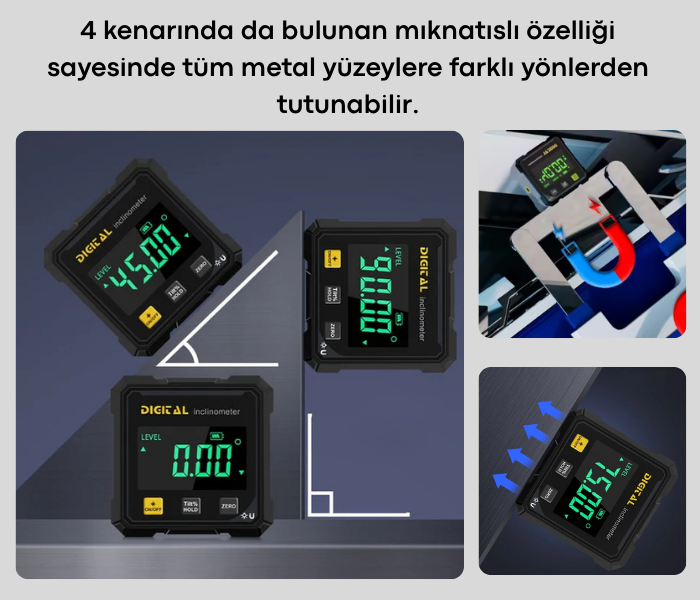loyka 5521 eğim ölçer mıknatıslı