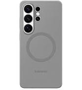 Samsung Galaxy S26 Ultra Silikon Magnet Kılıf, Gri