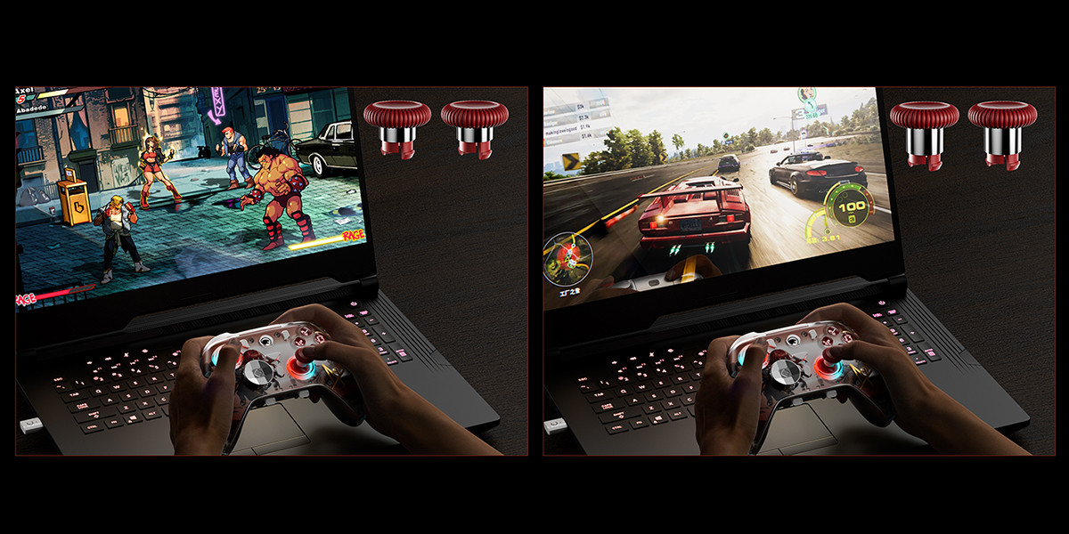 GamePower Asura Kablosuz Beyaz Gamepad (2.4G, Bluetooth, Kablolu) (PC Uyumlu & Taşıma Çantası Hediyeli)