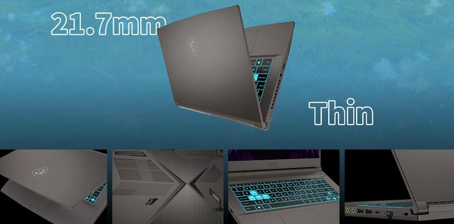 MSI THIN 15 B13UC-3057XTR Gaming Laptop H4
