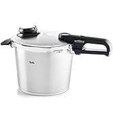 Fissler Vitavit Premium / Düdüklü Tencere (6 L, Ø 22 cm) Paslanmaz Çelik Buharlı Tencere, 4 Pişirme Kademesi,