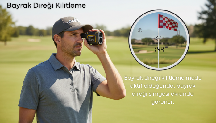 SW-1000A Bayrak direği kilitleme
