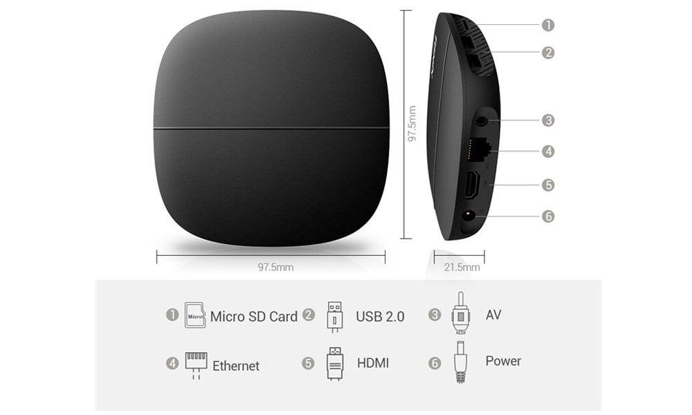 >Magbox Magroid Glory 16GB HDD 2GB Ram 4K Android 11 TV Box