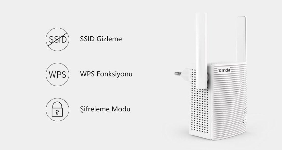 Tenda-A18-1200-Mbps-Kablosuz-AC-Dual-Band-Harici-Antenli-Menzil-Genişletici