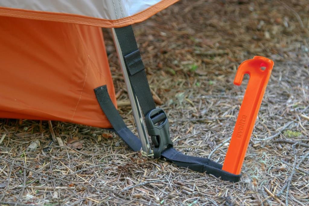 Evolite Arancıo ABS 23cm Plastik Çadır Kazığı 6 ad.