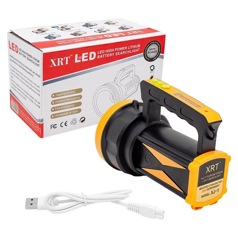 Şarjlı Ledli 3 Kademeli El Feneri XJ-1