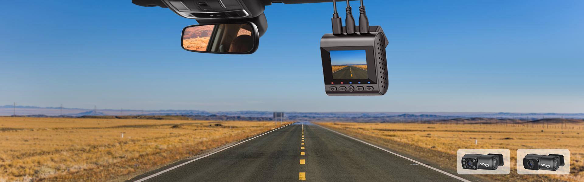 SJCAM M60S 4K 3 kanallı araç kamerası ana görsel