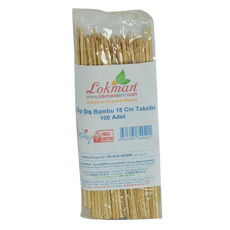 LOKMANAVM ÇÖP ŞİŞ BAMBU ŞİŞLERİ