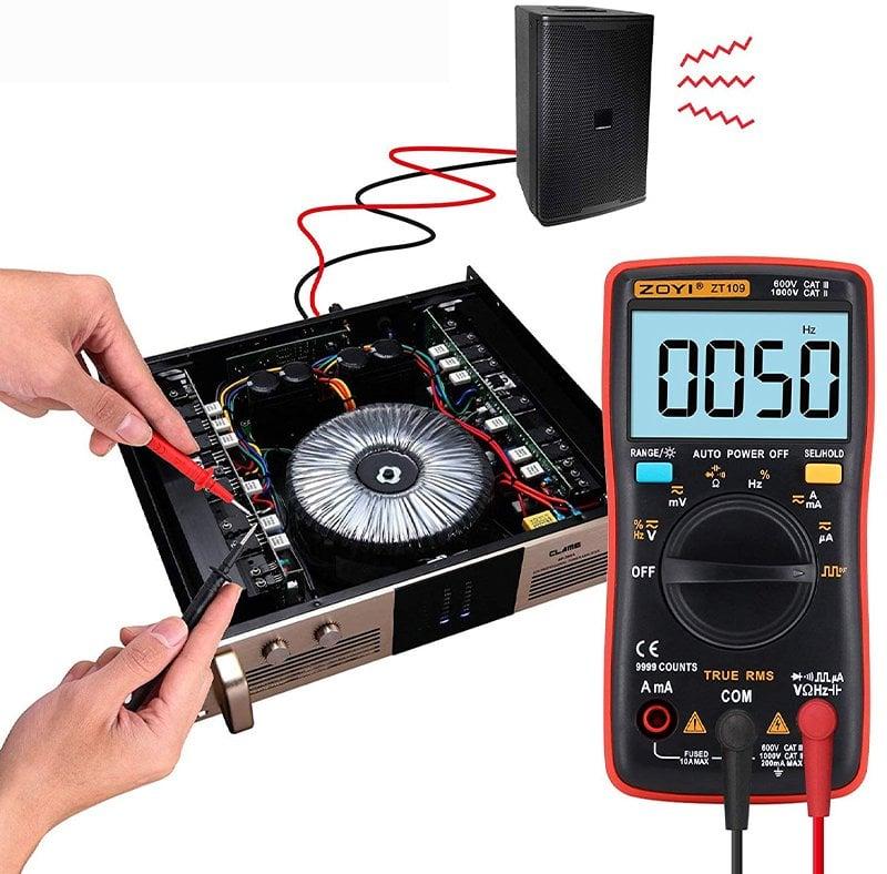 Zoyi ZT-109 True RMS Dijital Multimetre Ölçü Aleti