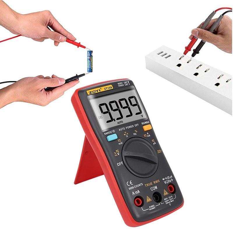 Zoyi ZT-109 True RMS Dijital Multimetre Ölçü Aleti