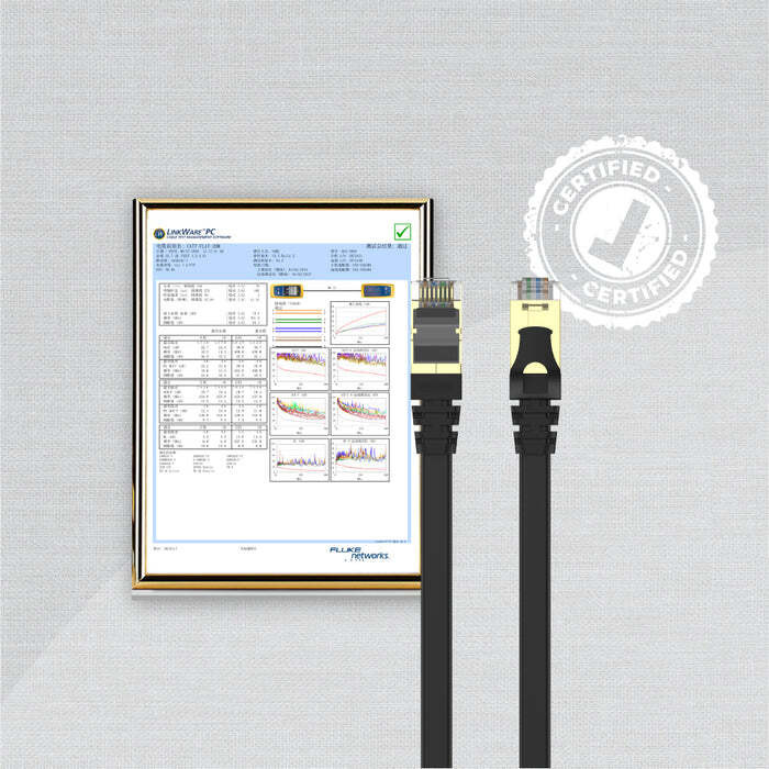 Unitek CAT7 15Mt Flat Patch Ethernet Kablosu C1897BK-15M