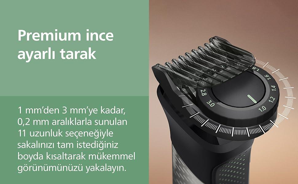 Premium ince ayarlı tarak