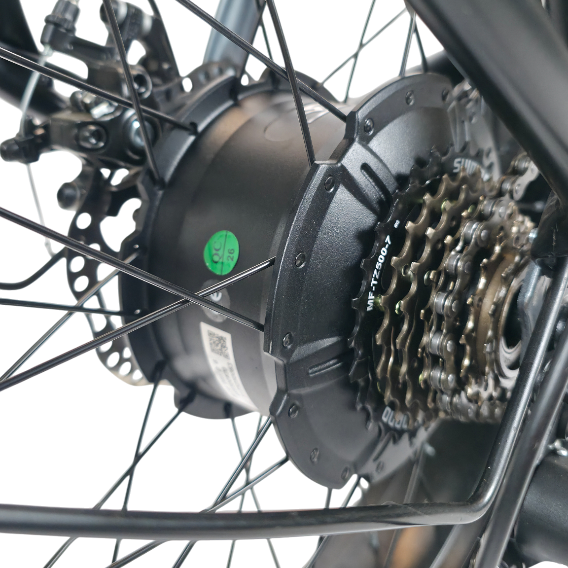 Alba Fold s elektrikli bisiklet motor detayı