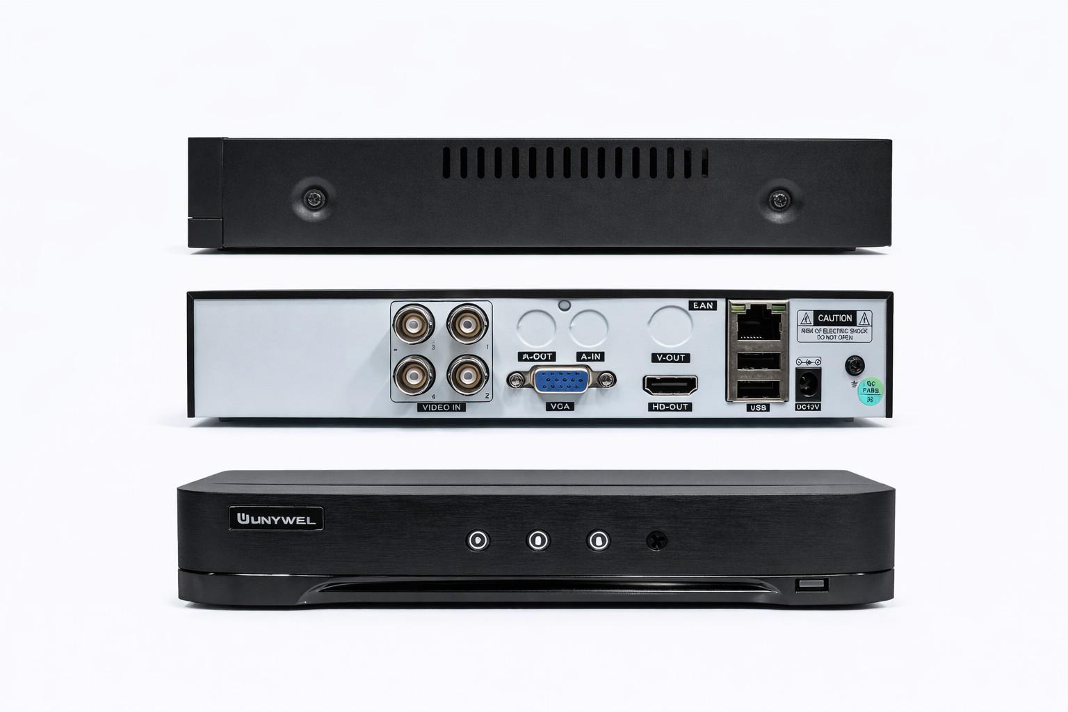 UNIYWELL UNW-P104  4 KANAL 5MP H.265  DVR KAYIT CİHAZI
