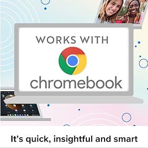 Chromebook'la çalışır