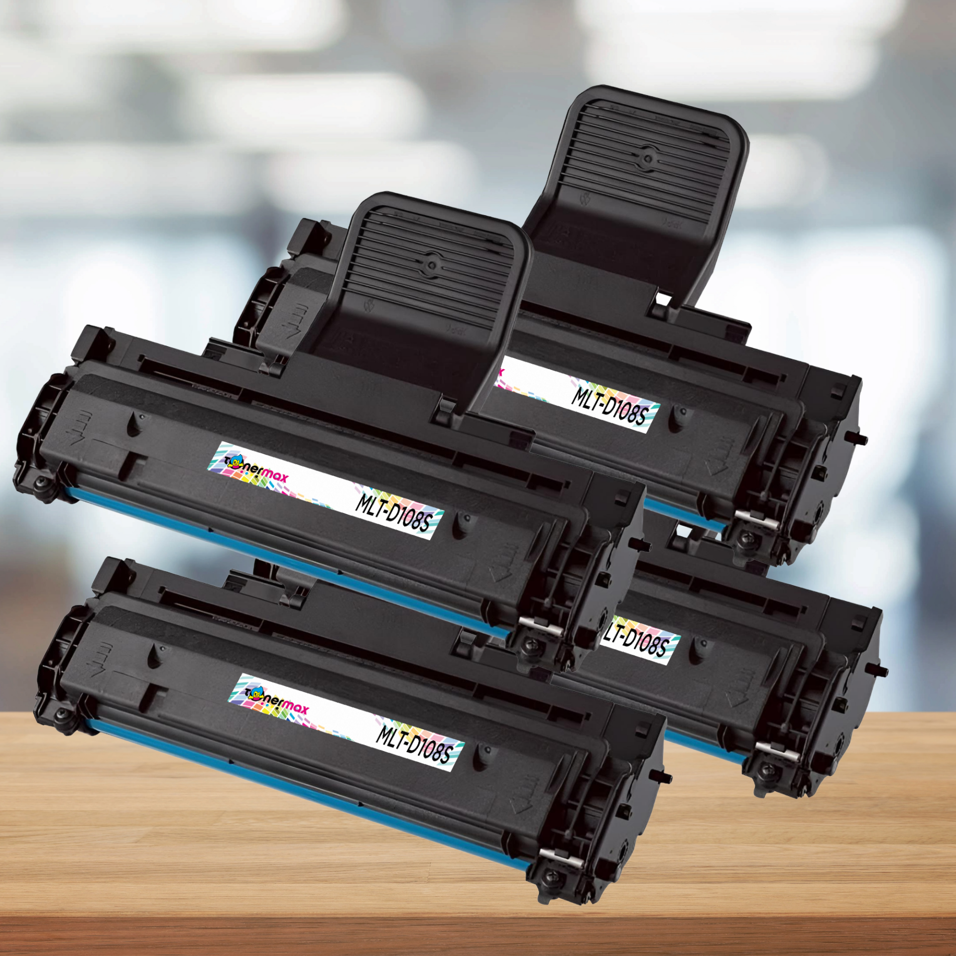 Samsung 108 / MLT-D108S Muadil Toner 4'lü Avantaj Paket