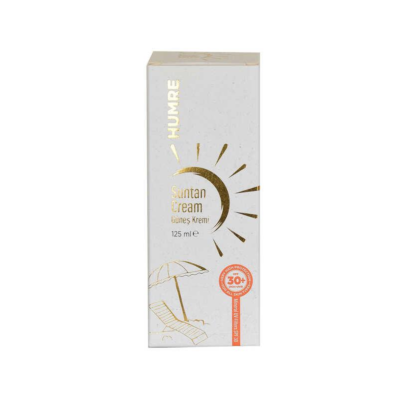 HUMRE GÜNEŞ KREMİ SPF 30+ UVA+UVB SUNTAN CREAM 125 ML