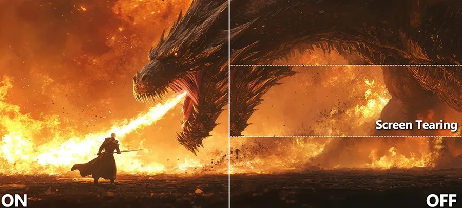 Yırtılmasız, Takılmasız Oyun Deneyimi
AMD FreeSync? Premium Pro Teknolojisi