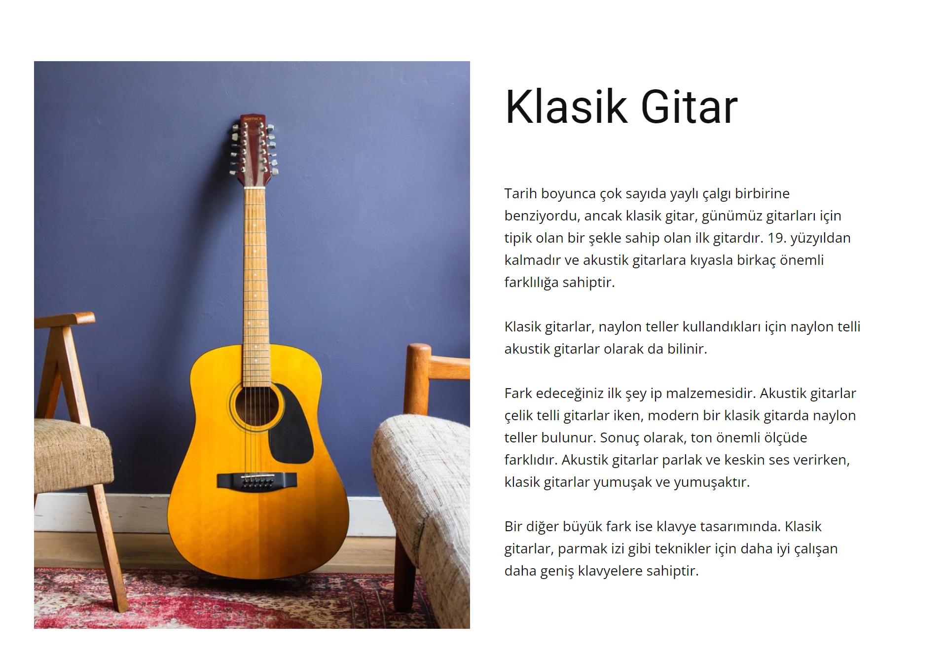 Klasik Gitar