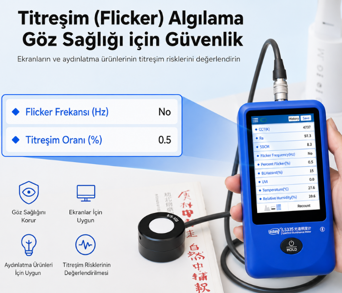 Renk sıcaklığı ölçer