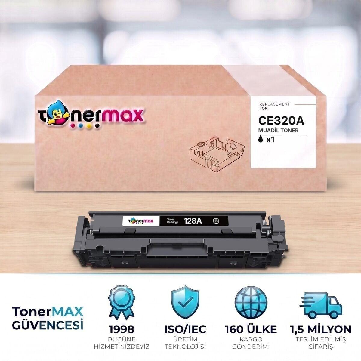 CE320A Siyah Muadil Toner