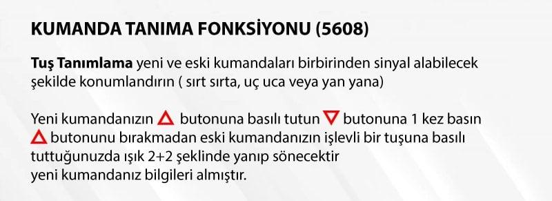 OF04 Kodlanabilir - Kopyalanabilir Garaj Kumandası