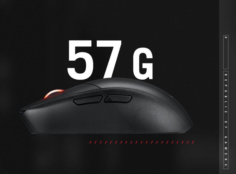 ASUS ROG Strix Impact III Wireless Beyaz Mouse h4