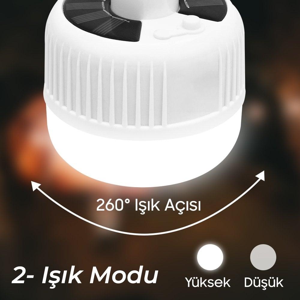 Powermaster PM-17839 Çok Fonksiyonlu Solar Acil Durum Lambası