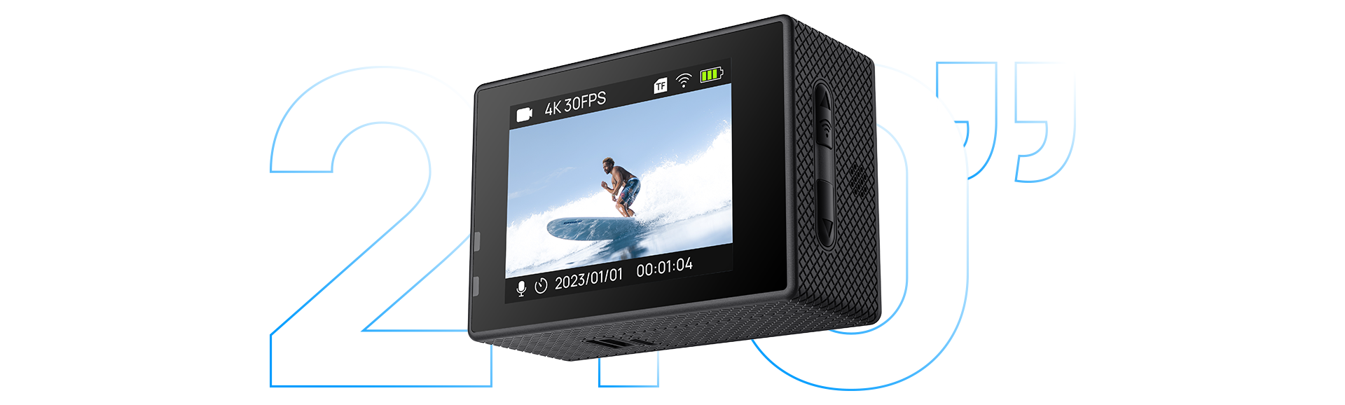 SJCAM SJ4000 Air 2.0 inç ekran görseli