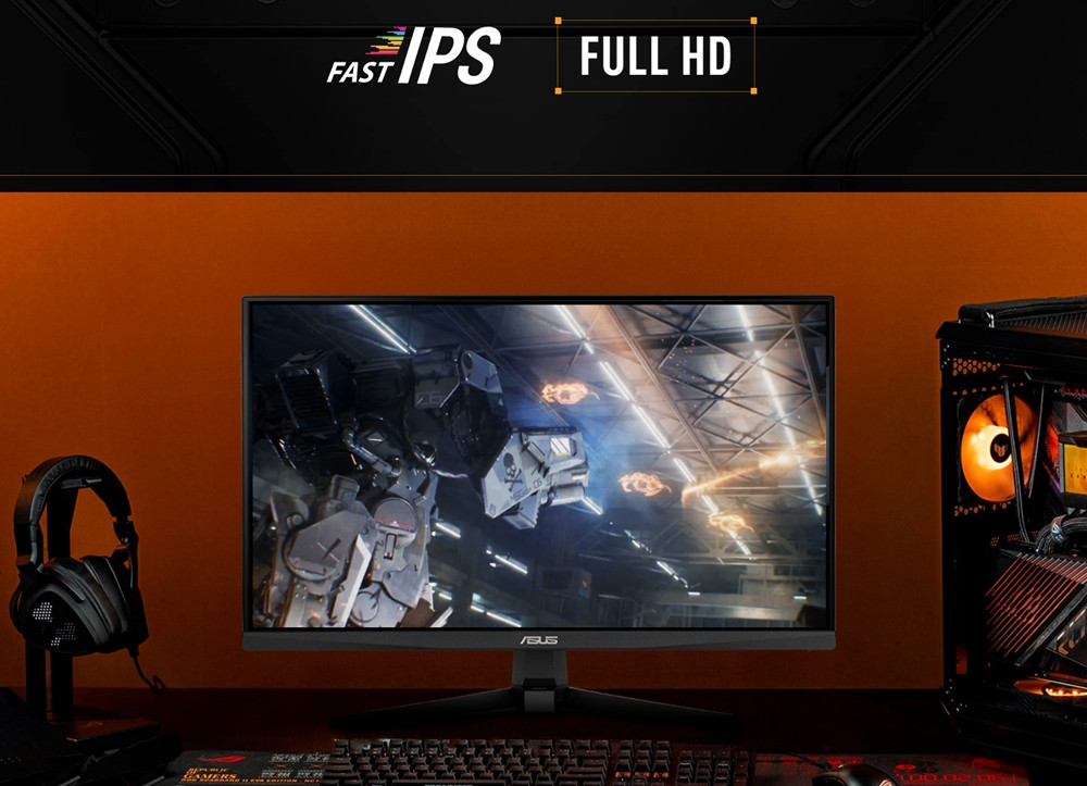 ASUS TUF GAMING VG27AQE5A 27″ 165Hz 0.3ms 2K Stereo Hoparlör QHD Fast IPS Gaming Monitör
