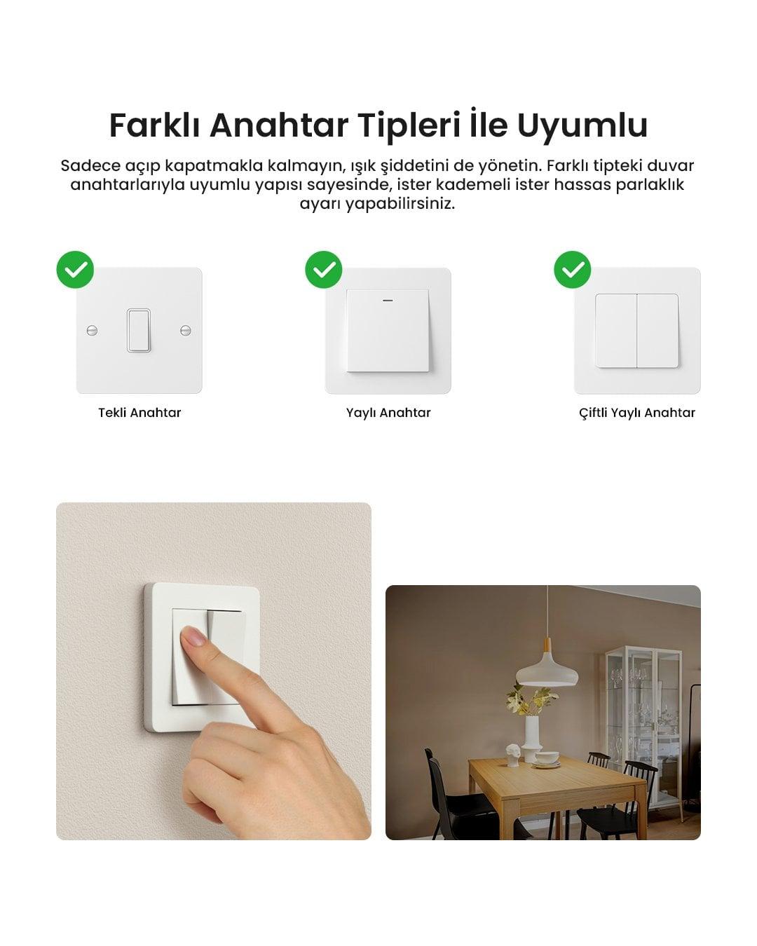 SONOFF Zigbee Dimmer Akıllı Röle | Mini-ZBDim