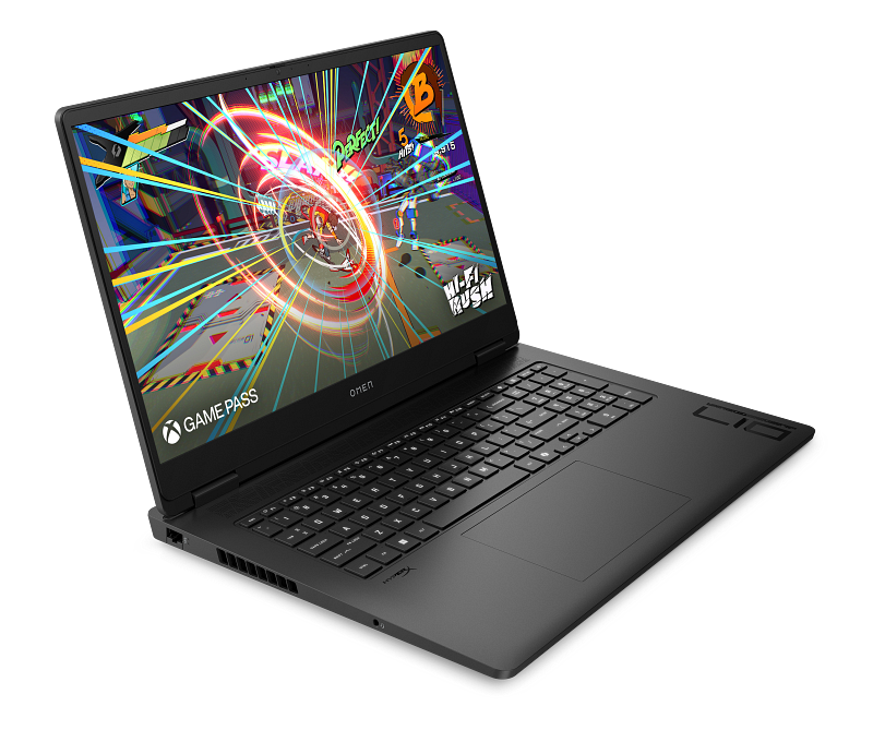 OMEN 17.3 inch Gaming Laptop PC 17-db1000_Product_Shadow black_Product Only_Right facing