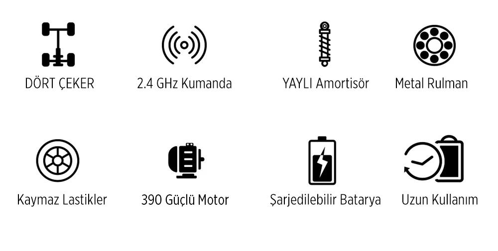 HBX Kumandalı RC Araba