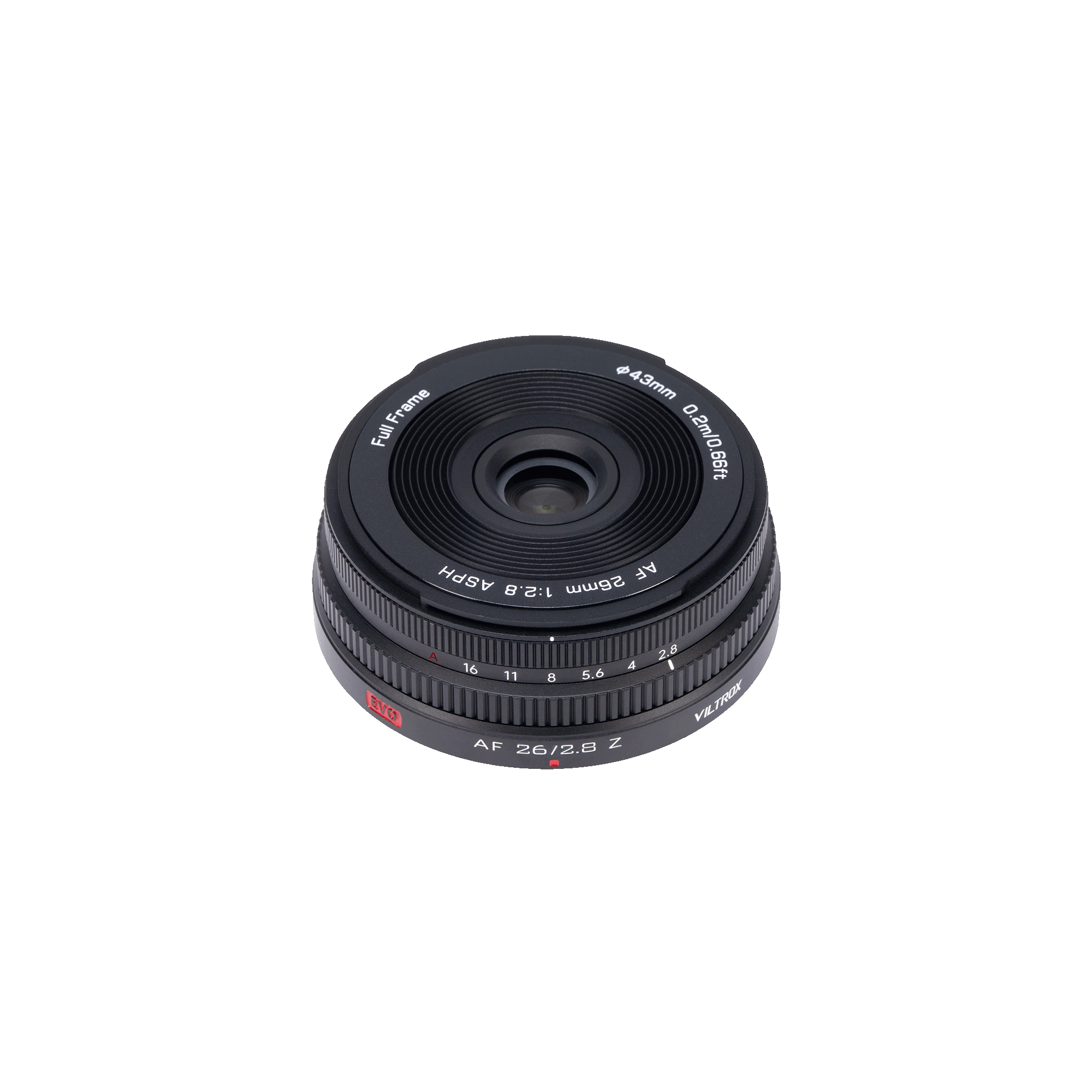 Viltrox AF 26mm F2.8 EVO Z ürün görünümü