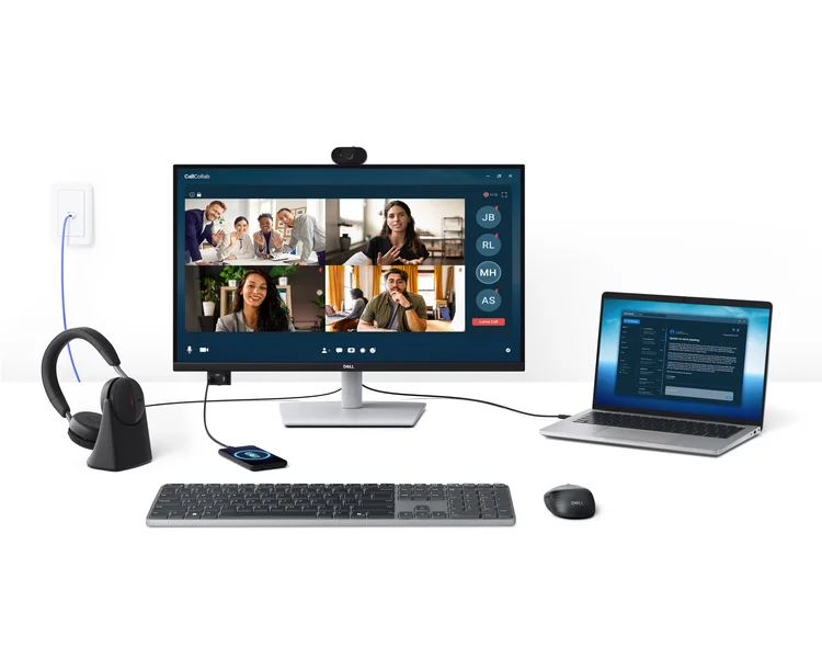 Dell Pro P2726DEV 27 inç QHD IPS monitör  ön görünüm ve genel tasarım