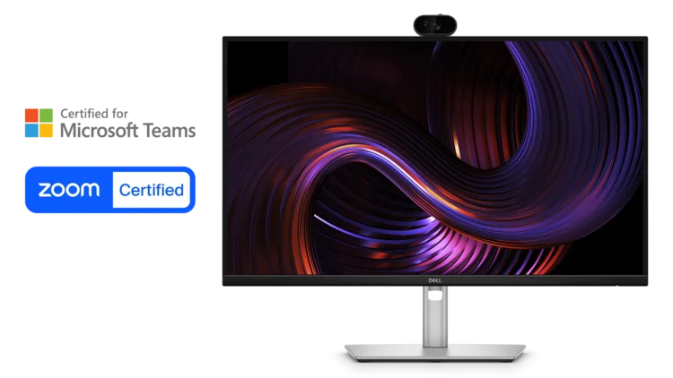 Dell Pro P2726DEV monitör  USB-C, HDMI, DisplayPort ve RJ45 bağlantı noktaları