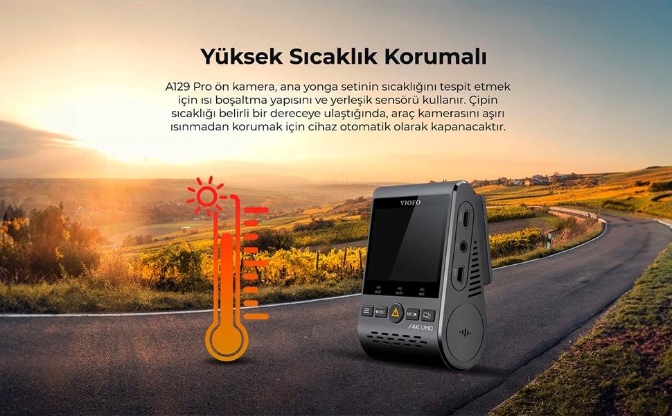 A129 Duo Pro,Viofo,A129 Pro, araç kamerası