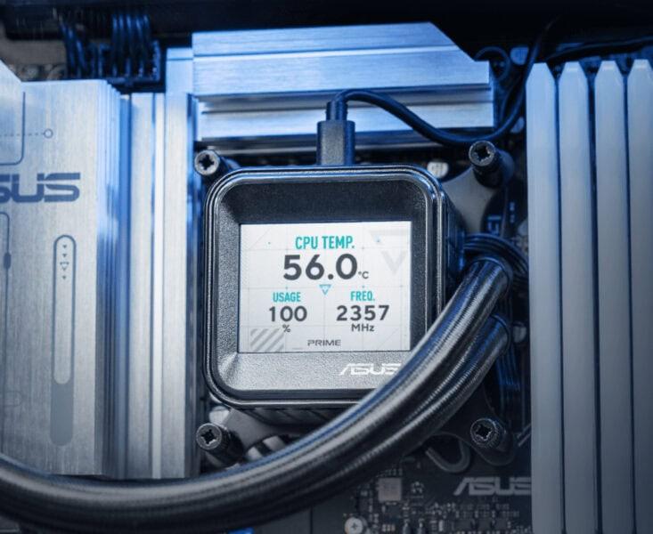 Prime LC 360 ARGB LCD ASUS Prime LC 360 ARGB LCD İşlemci Sıvı Soğutucu H6