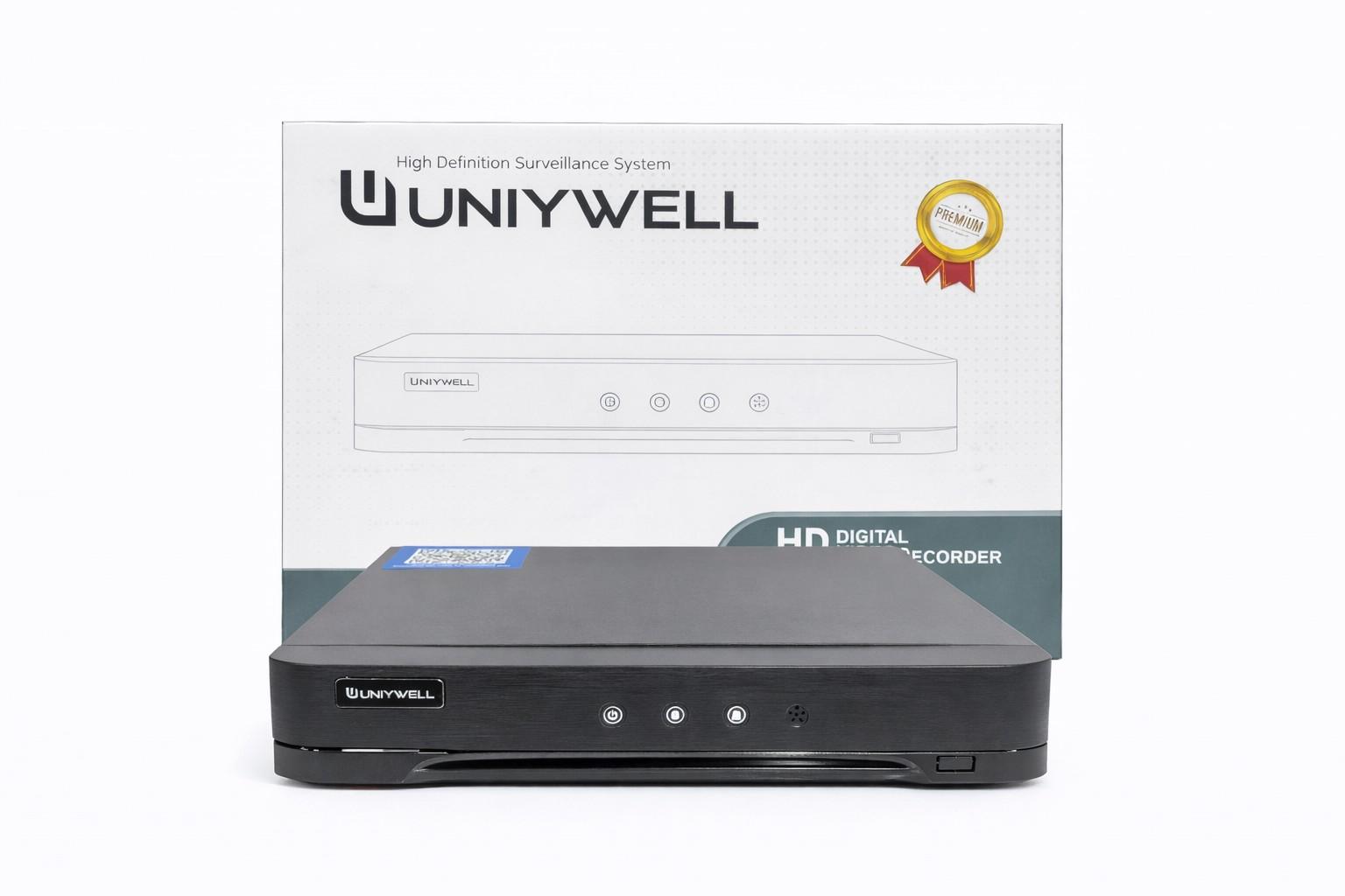 UNIYWELL UNW-0116 16 KANAL 5MP H.265 1HDD  NVR KAYIT CİHAZI