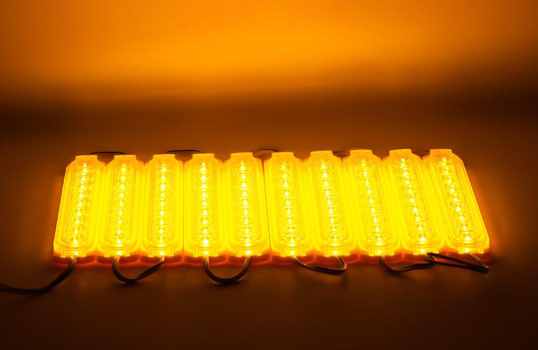 24 Volt 2.4 Watt Tek Renk Sarı 2835 Modül Led 14*32.5