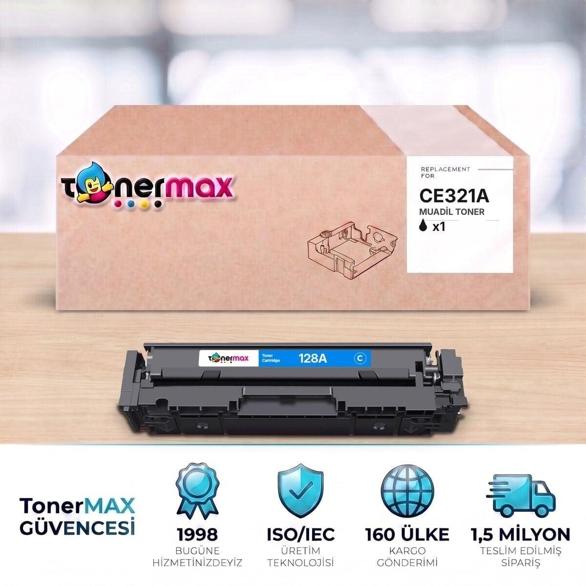 CE321A Mavi Muadil Toner