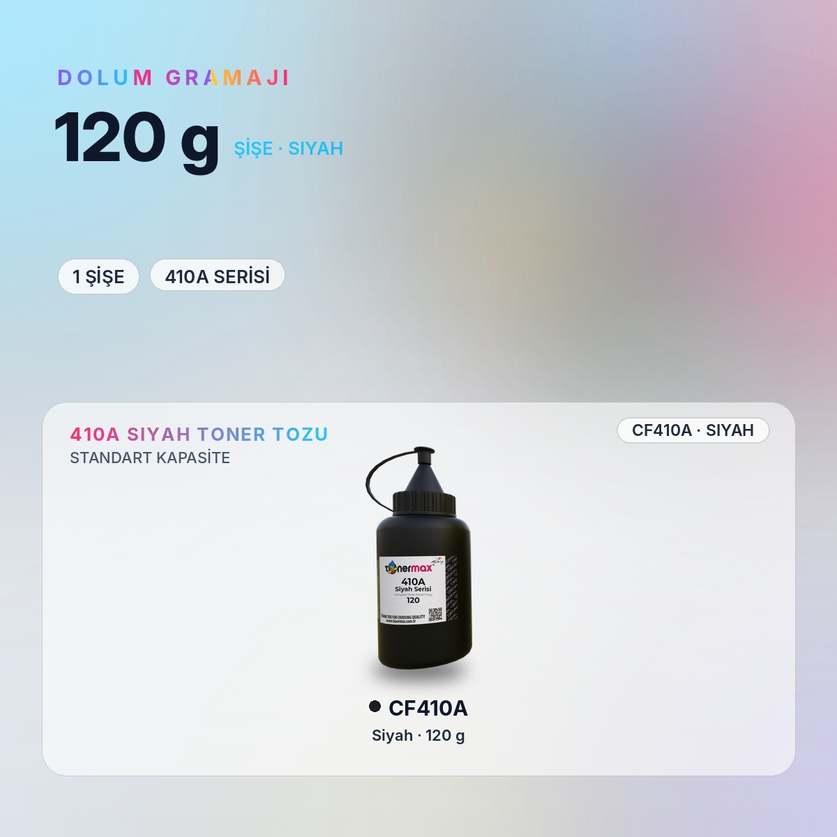 CF410A Toner Tozu