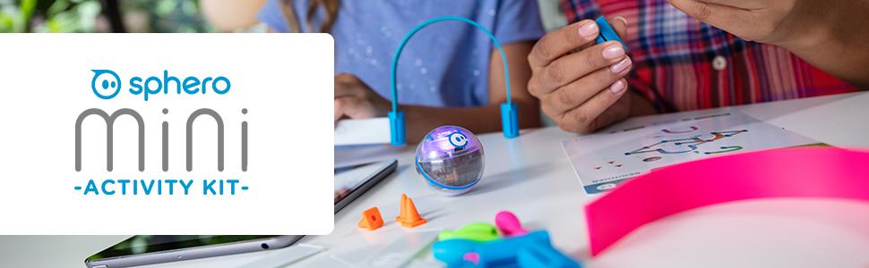 Sphero Mini Aktivite Kiti, uygulama özellikli robotik top, çocuklar için STEM aktivite seti
