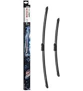 Bosch Aerotwin A102S - 2'li Set Ön Cam Silecek Lastiği Yedek - Adapta ile birlikte gelir...