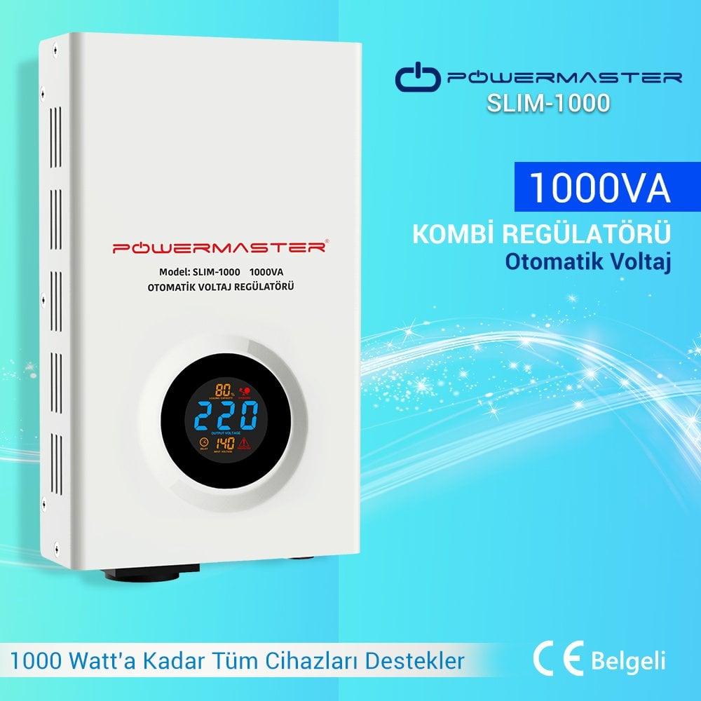 Powermaster 1000VA Otomatik Voltaj Kombi Regülatörü PM-7002