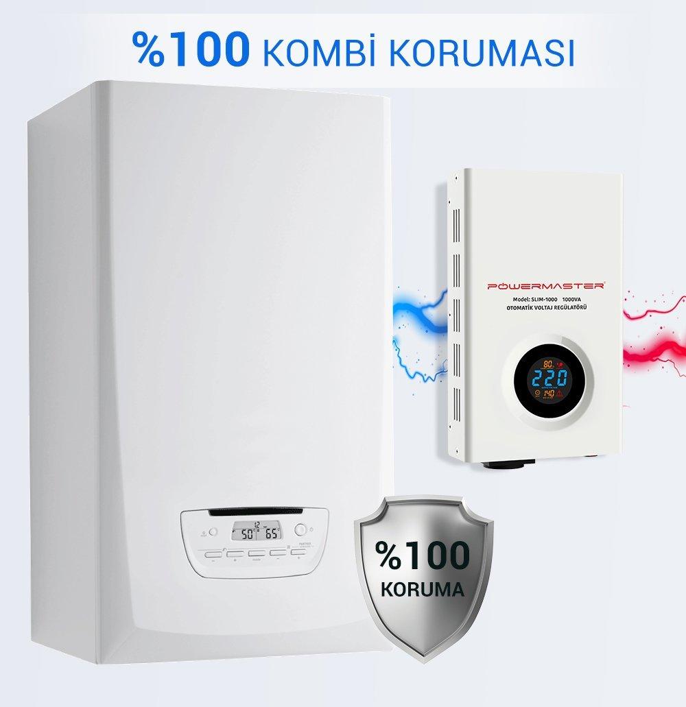 Powermaster 1000VA Otomatik Voltaj Kombi Regülatörü PM-7002