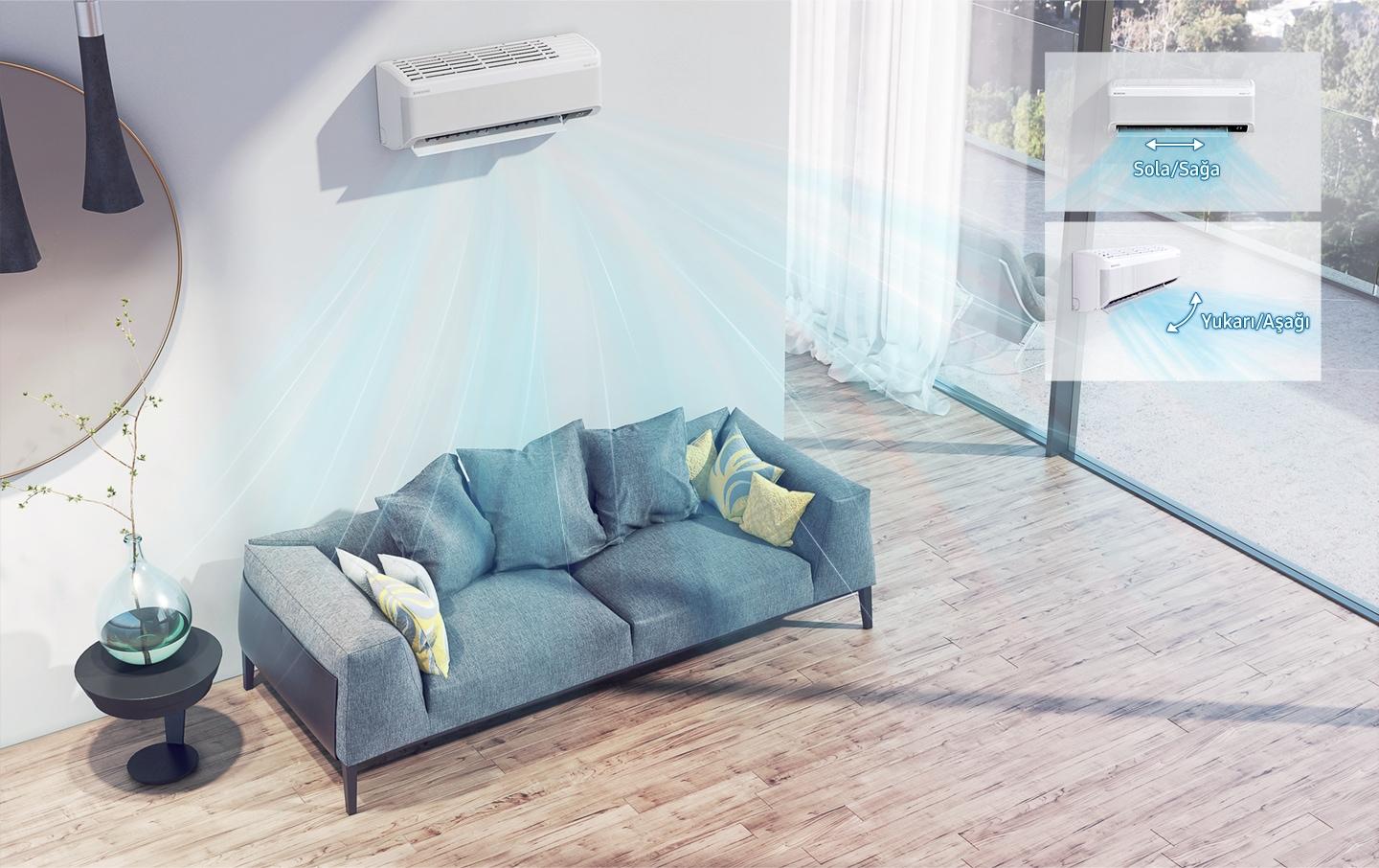 Samsung AR60F12CAAW/SK Windfree Premium Plus 12000BTU Duvar Tipi Split Klima