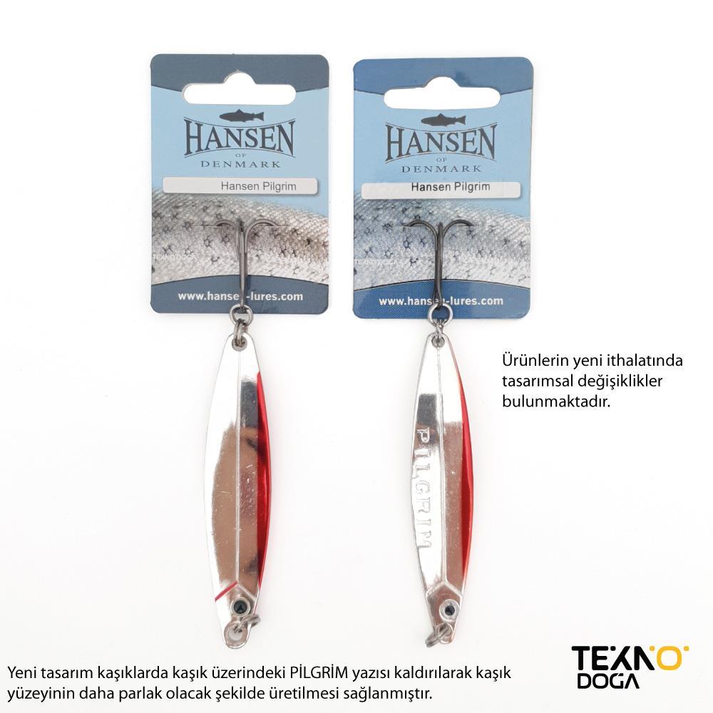 Hansen Pilgrim 7.8cm 18g Kaşık Lüfer Palamut Çinekop Kaşığı Olta Kaşığı
